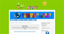 Desktop Screenshot of carriagehousenurseryschool.com